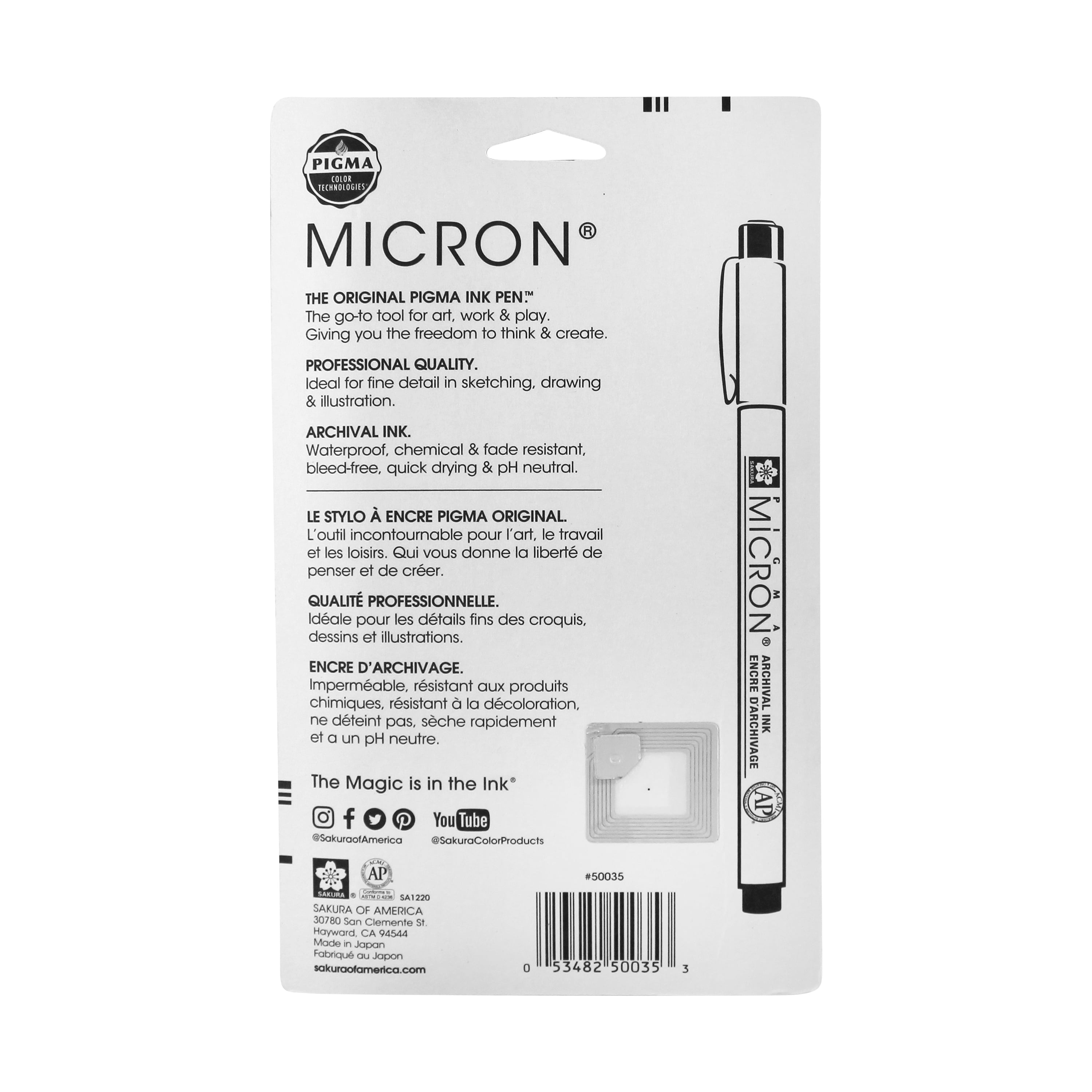 Sakura Pigma Micron 12 Fineliner Brush Pen Archival Ink Colored Pens, Creative Artist Drawing Set with Pen Pouch, Brush Tip Assorted Colors with Black