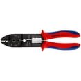thumbnail image 1 of KNIPEX 97 21 215 C Pinzas para engarzar terminales Con fundas en dos componentes Negro, lacado 230 mm, 1 of 1