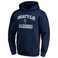 thumbnail image 2 of Men's Navy Seattle Mariners Heart & Soul Pullover Hoodie, 2 of 3