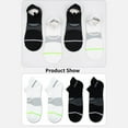 thumbnail image 5 of Hehanda 6 Pairs of Professional Fitness Running Short Sports Socks - Shock Absorbing and Breathable Socks, 5 of 6