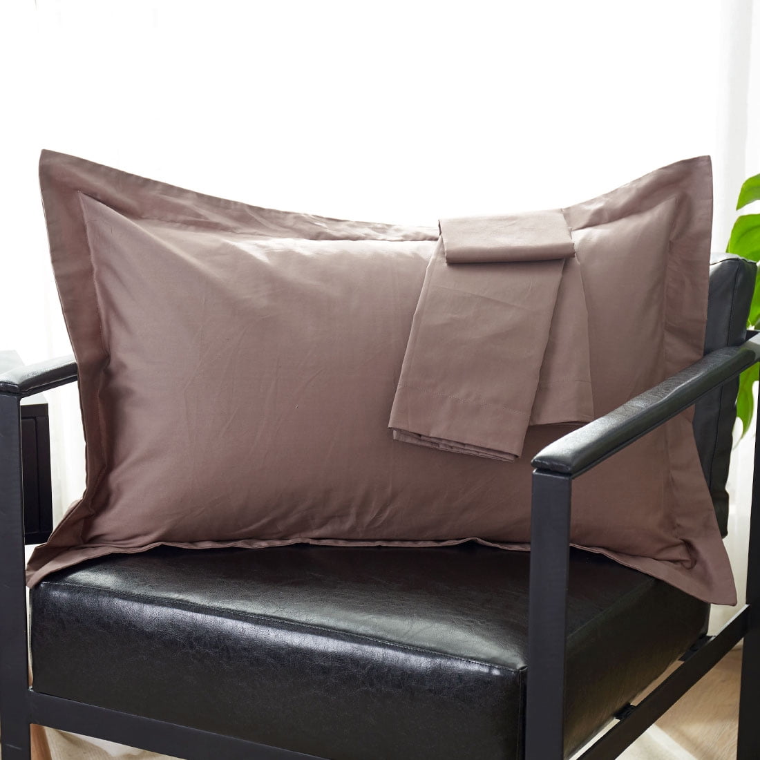 Pillow Shams Oxford Pillow Cases Pillowcase 300 TC Egyptian Cotton Set