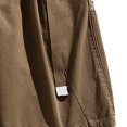 thumbnail image 4 of WREESH Men's Cargo Shorts Casual Fashion Sports Stretch Breathable Side Pocket Sweatshorts Outdoor Workout Shorts Coffee, 4 of 7
