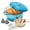 Sea Blue, variant on Enameled Cast Iron Dutch Oven Cherry Red 6.5 Qt with Sourdough Bread Baking Supplies