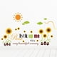thumbnail image 2 of Adhesivo de pared decorativo Naiovety DIY Flor PVC, 2 of 6