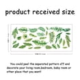 thumbnail image 2 of 1 Sheet PVC Wall Stickers Wall Decoration Leaf Pattern 900x390mm, 2 of 7