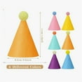thumbnail image 7 of Mini Party Hats for Stuffed Animals, Birthday Party Cone Hats Dolls Dog Cat Rabbit Puppies Assorted Animal Birthday, 7 of 7