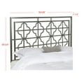 thumbnail image 2 of Safavieh Lucinda Geometric Glam Metal Headboard, 2 of 3