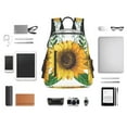 thumbnail image 7 of Japuie Sunflowers (2) Print Hiking Backpack,Waterproof and Wear-resistant Daypack,Lightweight Packable Backpack,Casual Shoulder Bag,Travel Laptop Backpack,College Bookbags, 7 of 7