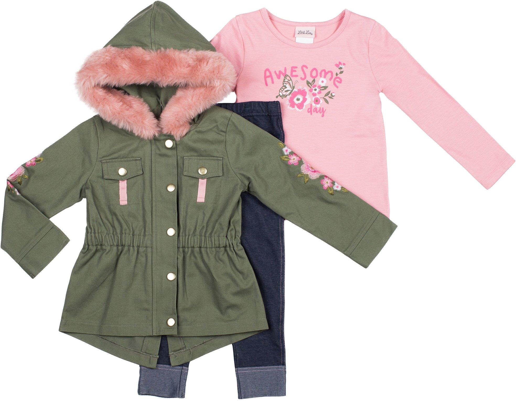 olive green baby jacket