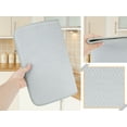 thumbnail image 4 of Unique Bargains Microfiber Kitchen Drying Mat with Lanyard Gray 19.7*15.0 inch, 4 of 6
