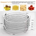 thumbnail image 2 of Soporte para deshidratador Accesorios de soporte para deshidratador de 3 niveles Bandeja deshidratante de material acero inoxidable para freidora instantánea de Magideal Soporte para deshidratador, 2 of 7