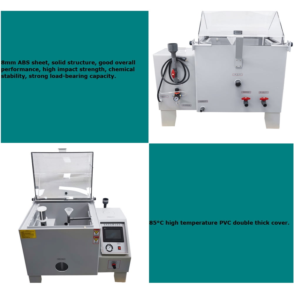 Salt Fog Spray Corrosion Machine Testing Equipment Chamber Touch Screen Laboratory 110V