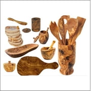 Mediterranean Olive Wood Ultimate Kitchen Collection