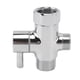 thumbnail image 5 of Desviador de ducha de 3 vías ANGGREK de latón salida de agua de 7/8 pulgadas, 5 of 8