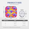 thumbnail image 3 of Balery 2 Piece Magic Mushrooms Car Windshield Sun Shade|Foldable Front Windshield Shade for Car Front Window for Most Sedans SUV Truck-Large, 3 of 7
