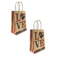 thumbnail image 1 of Oleegame 2PC 4th Of July Kraft Paper Bag Tote, 1 of 5