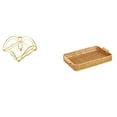 thumbnail image 1 of Servilletero,Servilletero Soporte para pañuelos de papel de mesa,Cestas de almacenamiento,Cestas de almacenamiento de cocina tejidas con asas hechas a mano,Cestas de pan redondas Bandejas para, 1 of 8