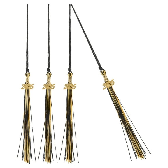 MRLESS 4PCS Graduation Cap Tassel Charms Set Elegant DIY Graduate Cap Decorations Grad Gown Pendants Memorial Tassel Ornaments