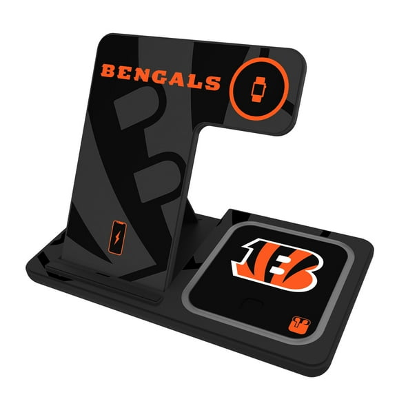 Keyscaper Cincinnati Bengals 3-In-1 Wireless Charger