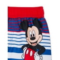thumbnail image 3 of Mickey Mouse Baby Toddler Boy Striped Swim Trunks, 3 of 4