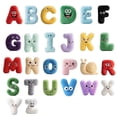 thumbnail image 2 of 26PCS Alphabet Plush Toys Set, Cute A-Z Letter Plush Dolls for Kids, Soft Educational ABC Stuffed Toys for Preschool Learning, Classroom Teaching & Baby Gifts, 2 of 5