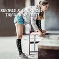 thumbnail image 4 of Compression Socks for Men and Women, Colorful Compression Socks Support Stockings for Running, Sports, Flight, Travel, Cycling 3 Pairs. (C), 4 of 4
