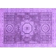 thumbnail image 1 of Ahgly Company Indoor Rectangle Abstract Purple Modern Area Rugs, 2' x 3', 1 of 4