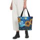 thumbnail image 5 of Disketp Starry Night Sunflower Field Bolsa de Hombro Casual para Mujer, Bolso Cruzado para Compras, Viajes y Uso Diario, 5 of 6