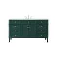 thumbnail image 3 of 60 inch single bathroom vanity in green, 3 of 8