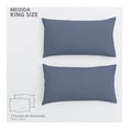 thumbnail image 2 of Fundas Cool de Almohada Mainstays King Size Cool Azul, 2 of 4