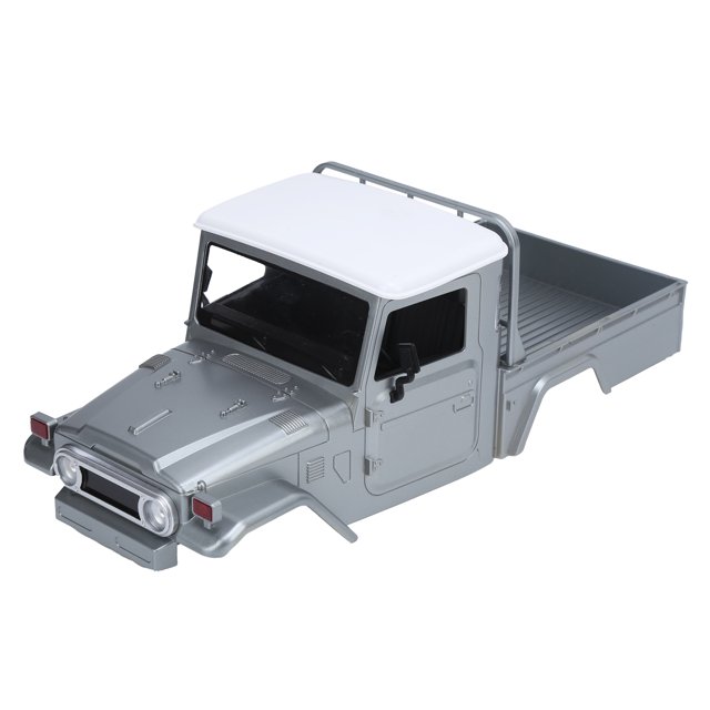 Componentes de modificación de bricolaje de la carcasa de la camioneta de control remoto para MN45 1:12 RC CrawlerPlata