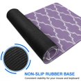 thumbnail image 6 of Long Mouse Pads for Desk,Purple Geometric Quatrefoil Pattern Desk Mats on Top Of Desks, Desk Mouse Pad Extra Large with 3mm Non-Slip Base and Stitched Edge for Gaming,Office,Work,Home 47.3"x23.6", 6 of 6