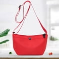 thumbnail image 4 of Lady Crossbody Bags Fashion Shoulder Bag Simple Ligero para vacaciones de fin de semana (Rojo), 4 of 7