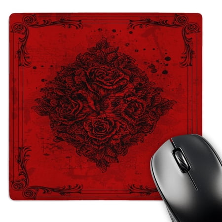3dRose  A Diamond Shape Of Roses With Flourish Frames On Red  MousePad price history on PriceWatchPro