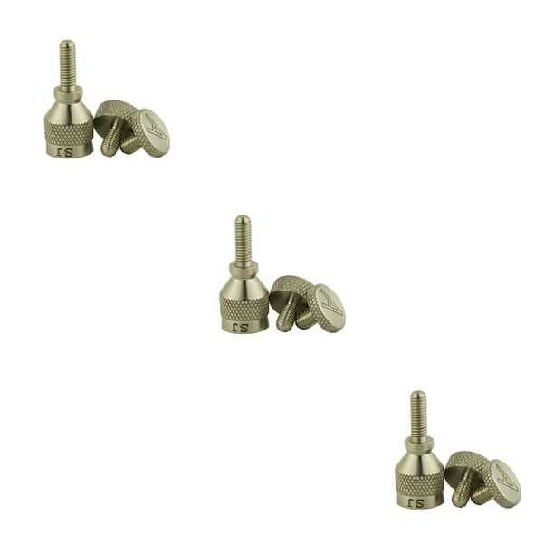Tornillos de ajuste de cuello de saxofón Yuarrent 4mm piezas de repuesto para instrumentos musicales de viento