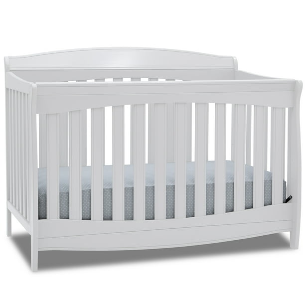 1 Convertible Crib Bianca White, Baby Crib Headboard Cushion