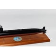 thumbnail image 3 of USS Key West (SSN-722) Submarine Model, Navy, Scale Model, Mahogany, 20 inch, LA Class, 3 of 5