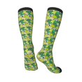 thumbnail image 4 of Fotbe Cartoon Koala Bear and Leaf print Women's Men's Novelty Crew Socks Cotton Socks Knee High Socks for Walking,Running,Nurses,Pregnancy, 4 of 9