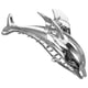 thumbnail image 1 of Dolphin Shaped Hair Claw Clips for Women – Sturdy Design, Elegant Silver Finish, Fun Hair Accessories for Easy Styling, 1 of 5