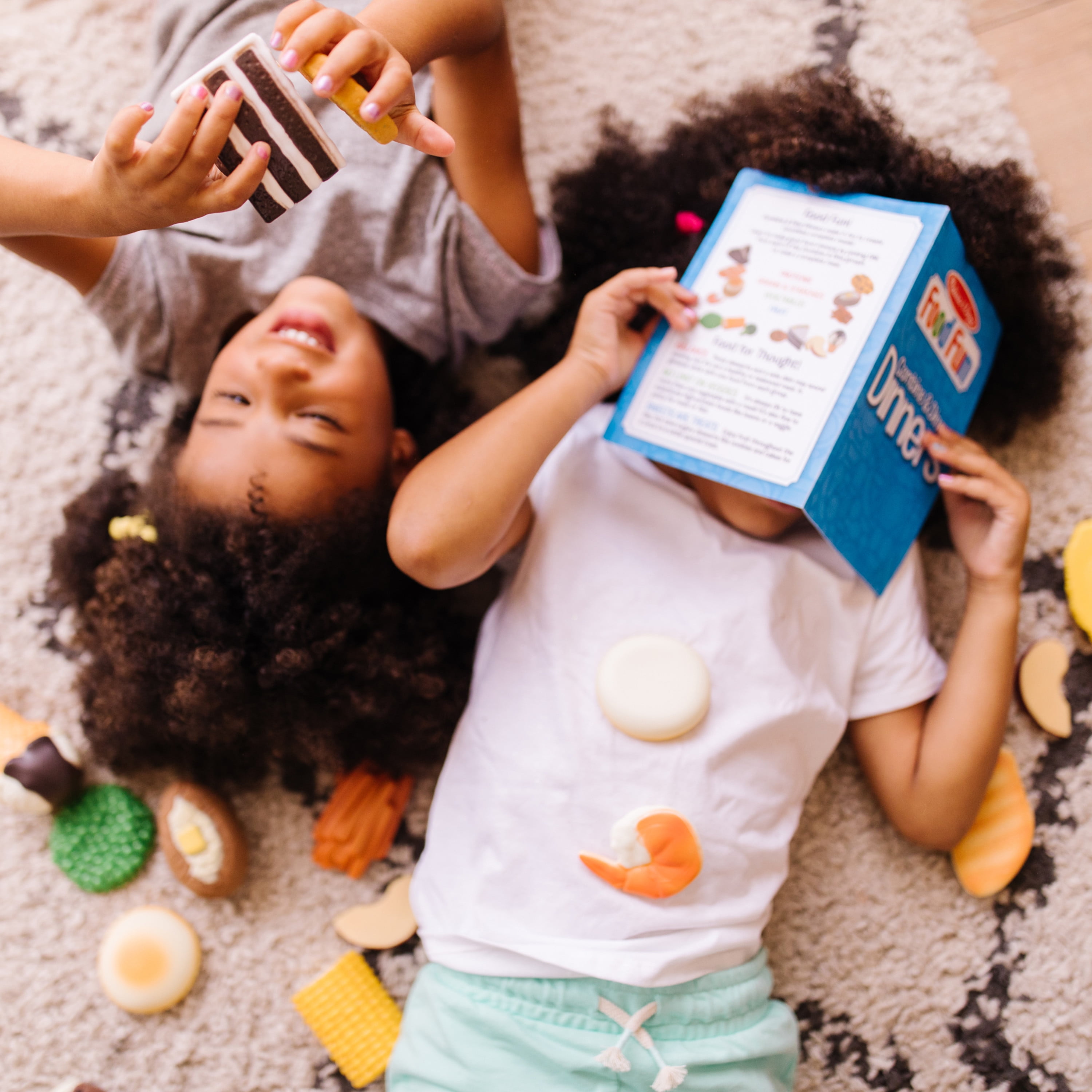 Melissa & Doug Fun Food Combine & Dine Durable Play Food for Toddlers Boys and Girls