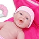 thumbnail image 4 of 10 Piece Deluxe Diaper Bag Gift Set | Feat. 13 Realistic Smiling Baby Newborn Doll | La Newborn - JC Toys | All Vinyl | Washable | Ages 2+, Pink, 4 of 5