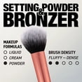 thumbnail image 2 of Real Techniques Cruelty Free Powder Brush With Ultra Plush Custom Cut Synthetic Bristles and Extended Aluminum Ferrules to Build Coverage, 2 of 6