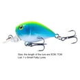 thumbnail image 7 of 5CM/5.5G 7CM/13.5G Bionic Bait Simulation Design Fine Texture Sharp Hook 3D Realistic Fisheye Bright Color Fishing Lightweight Bionic Crank Little Fatty Lure for Fishing, 7 of 7