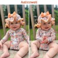 thumbnail image 3 of Traje de baño de una pieza Aalizzwell Floral para niñas, de 6 a 12 m, 3 of 6