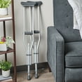 thumbnail image 2 of Equate 3-in-1 Universal Crutches, Thick Underarm Pads, Height Adjustable for Youths to Adults, 300lb. Weight Capacity, 2 of 6