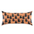 thumbnail image 3 of Cool Black Cat Pattern Pillowcase Standard Size 20''x26'' Satin Double-Sided Print Soft Wrinkle Resistant, 3 of 9