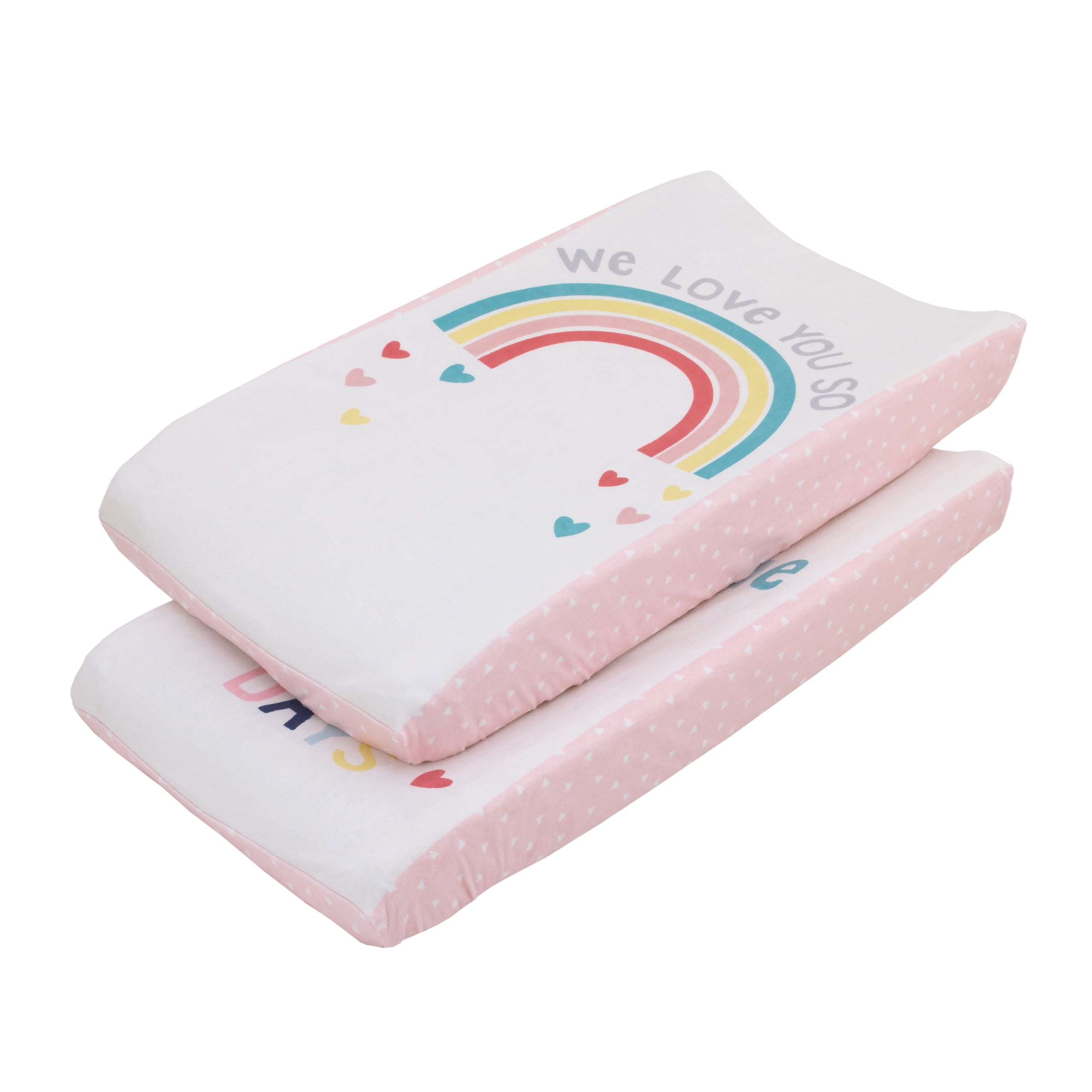 rainbow changing pad cover