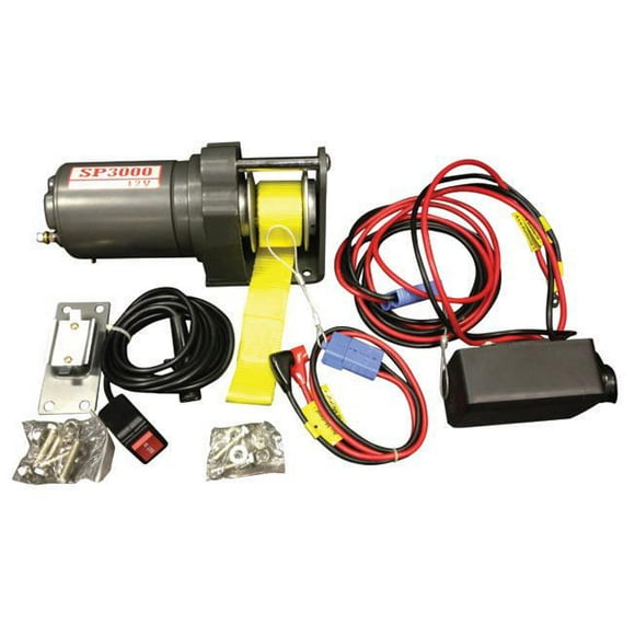 Treuil électrique de chasse-neige de Detail K2 - 3 000 lb, 12 V