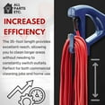 thumbnail image 6 of ALL PARTS ETC. 35-Foot Replacement Vacuum Power Cord for Oreck Upright XL Vacuum Cleaners with Handle Mount, 3-Prong 18/3 Heavy-Duty Cord for Commercial and Home Use, 6 of 7