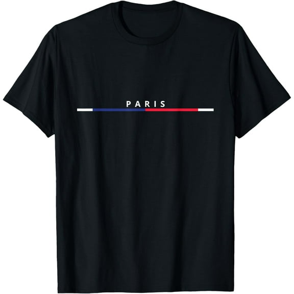 Paris France Flag Souvenirs Events Paris City of Love T-Shirt